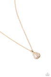 Paparazzi Top-Notch Trinket - Gold Necklace