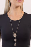 Paparazzi Desert Darling - Blue Lanyard Necklace