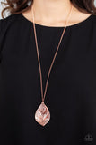 Paparazzi Changing Leaves - Copper Necklace