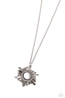 Paparazzi Enigmatic Edge - Silver Necklace