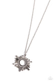 Paparazzi Enigmatic Edge - Silver Necklace