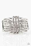 Paparazzi Showbiz Beauty - White Ring