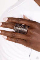 Paparazzi Diamondback Bravado - Copper Ring