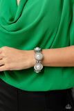 Paparazzi Summer Serenade - White Bracelet