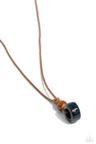 Paparazzi Sunset Sabbatical - Green Necklace