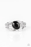 Paparazzi Couldn’t Care FLAWLESS - Black Ring