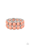 Paparazzi Double The DIVA-ttitude - Orange Bracelet
