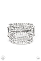 Paparazzi Knock-Out Opulence - White Ring
