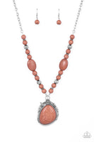Paparazzi Southwest Paradise - Brown Necklace