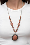 Paparazzi Southwest Paradise - Brown Necklace