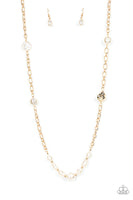 Paparazzi Pardon My FABULOUS - Gold Necklace