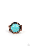 Paparazzi Mesa Mecca - Copper Ring