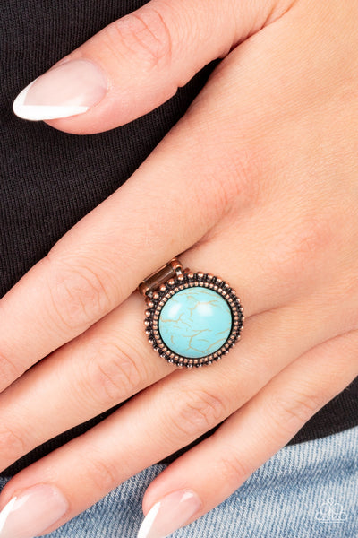 Paparazzi Mesa Mecca - Copper Ring