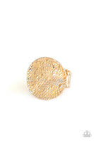 Paparazzi Lined Up - Gold Ring