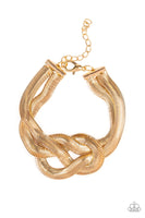 Paparazzi To The Max - Gold Bracelet
