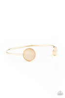 Paparazzi Brilliantly Basic - Gold Bracelet