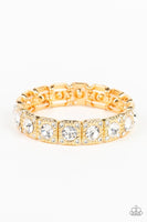 Paparazzi Blinged Out - Gold Bracelet