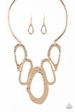 Paparazzi Prime Prowess - Gold Necklace