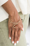 Paparazzi Mind, Body and SOL - Gold Bracelet