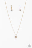 Paparazzi Key Figure - Gold Necklace