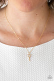 Paparazzi Key Figure - Gold Necklace