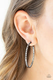 Paparazzi Comin Into Money - Black Earrings