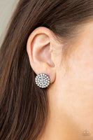 Paparazzi Greatest Of All Time - Black Post Earrings
