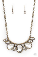 Paparazzi Never SLAY Never - Brass Necklace