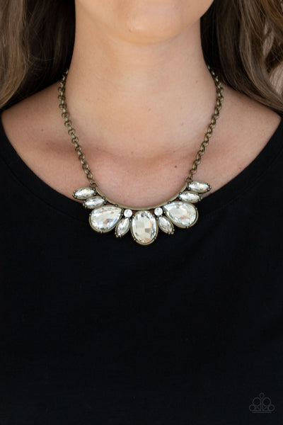 Paparazzi Never SLAY Never - Brass Necklace