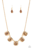 Paparazzi Mayan Masterpiece - Brown Necklace