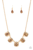 Paparazzi Mayan Masterpiece - Brown Necklace