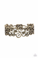 Paparazzi Dressed to FRILL - Brass Bracelet