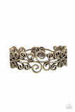 Paparazzi Dressed to FRILL - Brass Bracelet