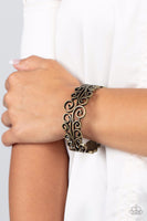Paparazzi Dressed to FRILL - Brass Bracelet