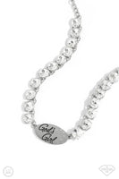 Paparazzi God’s Girl - White Necklace