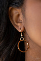 Paparazzi Natural-Born RINGLEADER - Gold Necklace