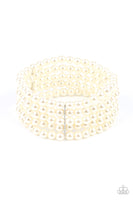 Paparazzi A Pearly Affair - White Bracelet