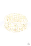 Paparazzi A Pearly Affair - White Bracelet
