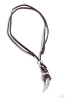 Paparazzi Show Your Claws - Brown Urban Necklace