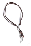 Paparazzi Show Your Claws - Brown Urban Necklace