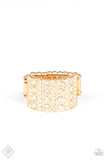 Paparazzi Diamond Drama - Gold Ring