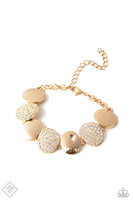 Paparazzi Tough LUXE - Gold Bracelet