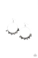 Paparazzi Crystal Collaboration - Silver Earrings