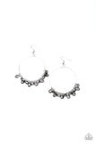 Paparazzi Crystal Collaboration - Silver Earrings
