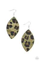 Paparazzi GRR-irl Power! - Green Earrings
