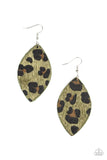 Paparazzi GRR-irl Power! - Green Earrings