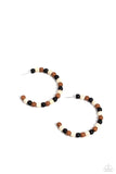 Paparazzi Rural Retrograde - Multi Earrings