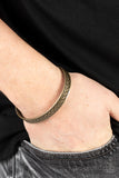 Paparazzi Terra Tread - Brass  Bracelet