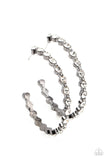 Paparazzi Royal Reveler - Black Earrings