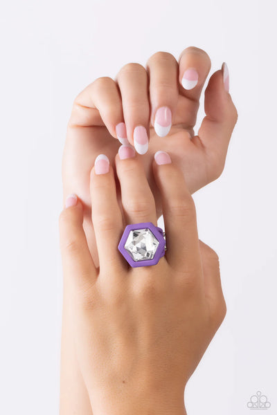 Paparazzi Changing Class - Purple Ring